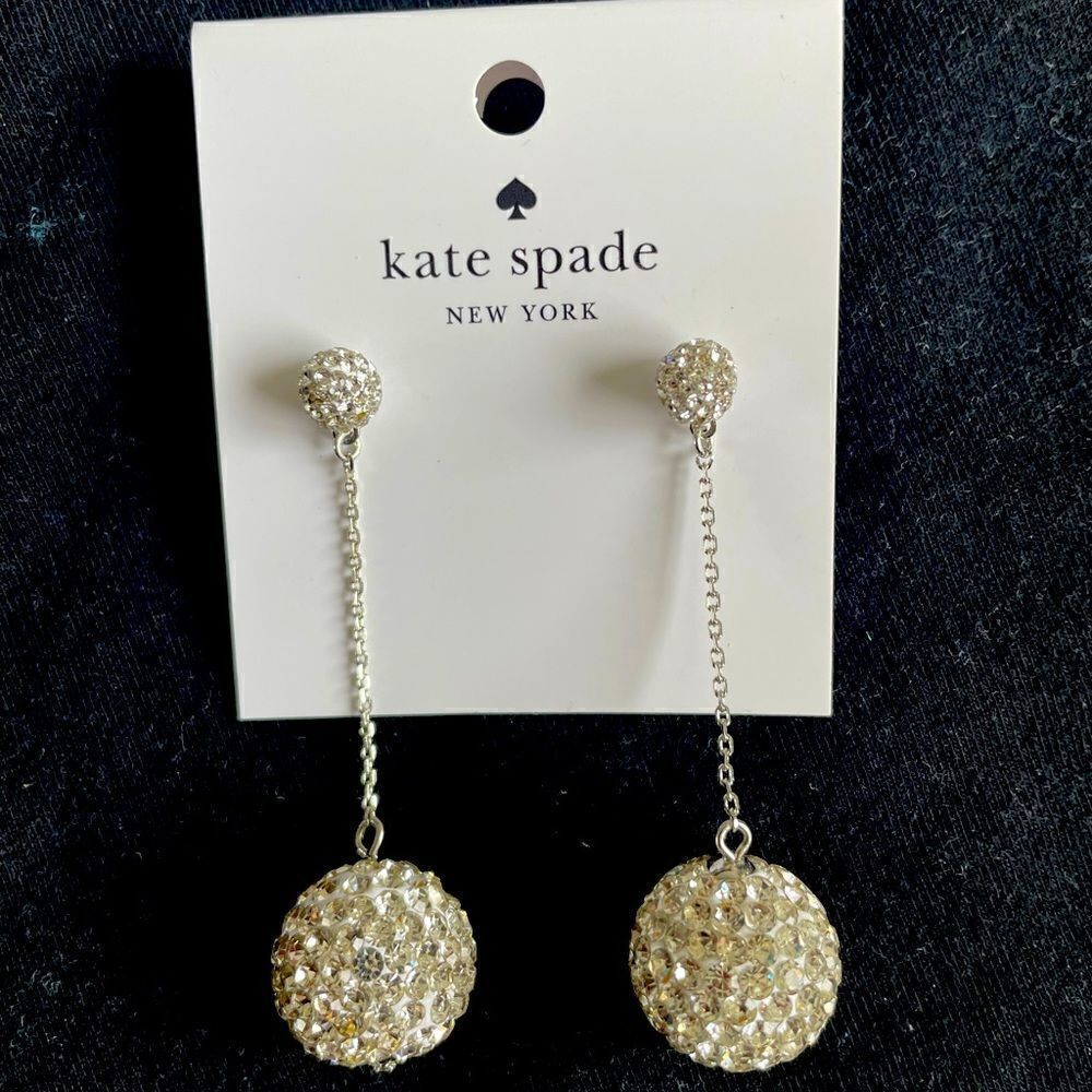 🆕 Kate spade sparkly dangle earrings for Women